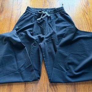 Figs Shelby Ultra High Waist Wide Leg scrub pants